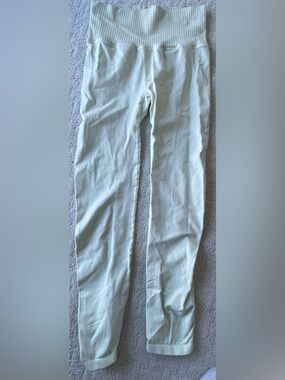 FP Movement Good Karma Leggings Very Light Sage Mint M/L Seamless